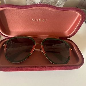 Gucci Sunglasses— (case included)